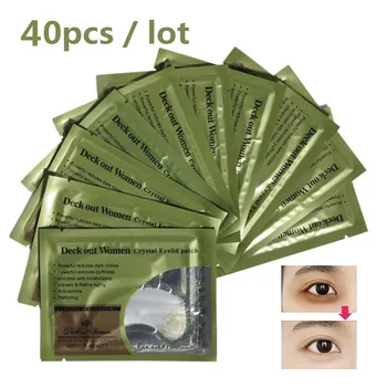 Skønhed Dækket Kvinder Collagen Crystal Eye Mask Fjerne Sorte Pletter For øjnene Hud Pleje koreanske Kosmetik 40Pcs=20Pairs