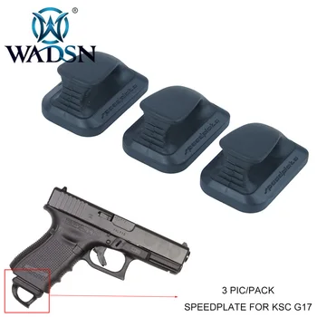 WADSN Taktiske Airsoft Hastighed Plade Til KSC G17 GLOCK Våben Pistol Pistol Dele Magasin Jagt Tilbehør 3PCS/Pack WPA0207
