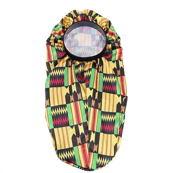 Ny Mode Lange Motorhjelm Sove Cap Høj Elastisk hårbånd hårpleje Bonnet Godnatdrink for Kvinder Kemo Cap Afrikanske Bonnet Engros