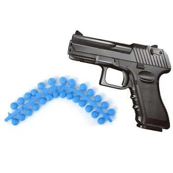 Legering mini pistol børn legetøjs pistol kan starte blød kugle militær simulation model sniper gun gift box set