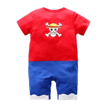 Et Stykke Ruffy Cosplay Kostume Nyfødte Baby Rompers Bomuld Tøj Barn Spædbarn Jumpsuits Baby, Dreng, Pige Tøj Onesie