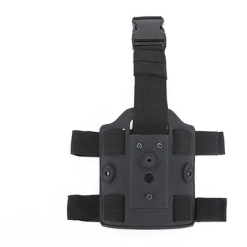 Taktisk IMI Ben Pistol Hylster Platform for Glock 17 18 19 22 26 32 33 Drop Låret Pistol Tilfælde Adapter Padle Jagt Tilbehør