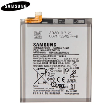 Original Telefonens Batteri EB-BA907ABY til Samsung Galaxy S10 Lite S10Lite 4500mAh Autentisk Udskiftning af Batteri