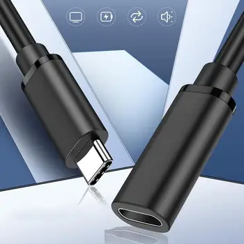 Højde kvalitet Type C USB-3.1 han til USB-C Kvindelige Udvidelse Kabel-0.3 M/0,5 M/1M Data Snor Extender N3J7
