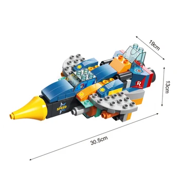 2020 Big Size City Engineering Fighter 3-i-1 DIY byggesten Sæt Duplo 87PCS Mursten Legetøj Kids Baby Børn Julegave