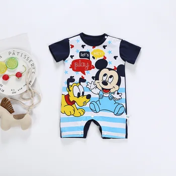 Baby Boy Tøj Baby Rompers Disney Mickey, Minnie Plys Børn Roupas Bebes Spædbarn Buksedragt Nye Mode Dreng Pige Tøj, Kostumer