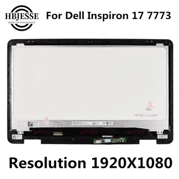 Original 17.3 tommer lcd display udskiftning til Dell Inspiron 17 7773 laptop LCD-ED Touch Screen Montering med Ramme 1920*1080