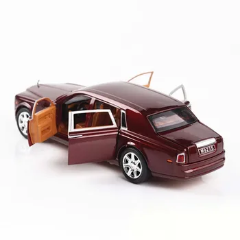 1:24 Rolls Royce Cullinan Legering Bil Model Simulering SUV, Metal, Biler, Model, Lys, Lyd Trække sig Tilbage Skala Bil Miniatur Bil HC0004