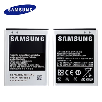 Originalt Samsung batteri EB-F1A2GBU Til Samsung Galaxy S2 I9100 9100 i9100g i9103 i9105 I9108 i9050 1650mAh Batteria