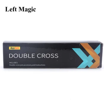 Mark Southworth ' S Double Cross (Vejledning+Gimmick) Close-Up Magic Tricks Magiske Rekvisitter Mentalism Magic Tæt Op Street Magic
