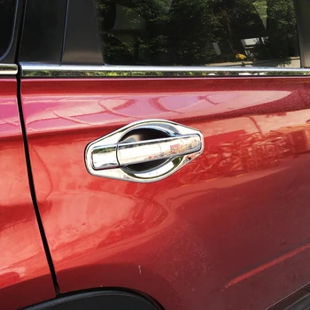 Til Nissan X-Trail T31 Tilbehør 2008-2013 ABS Krom dørhåndtag Skål Side Døren Protector Sticker dækker trim Bil Styling 8STK