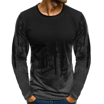Nye Mænd ' s Camouflage Trykt kortærmet T-shirt Streetwear Hiphop langærmet Sports Fitness Large Størrelse S-4XL