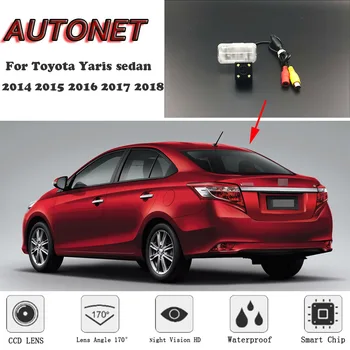 AUTONET Backup bakkamera, Toyota Yaris sedan 2016 2017 2018 Night Vision/nummerplade kamera/Kamera parkering