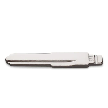 KEYYOU 10PCS #128 Metal Flip KD Blank Uncut Key Blade Flip Remote Key Blade NO. 128