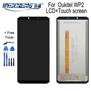 For Oukitel WP2 LCD-Skærm Touch screen Digitizer Assembly For Oukitel WP2 Phone Dele-Skærm LCD-Skærm