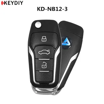 5pcs/masse,Originale KEYDIY KD900/KD-X2/URG200 Nøglen Programmør Fjernbetjening KD B12-4/3 NB12-3/4 for Ford Bil Nøgle