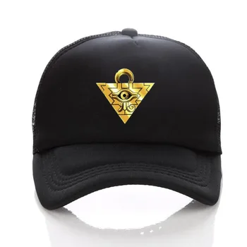 Spillet anime Yu-Gi-Oh hat Buede Caps kvinder mænd Sommeren Mesh hat Snapback Mesh Cap Udendørs Sport Trucker hat