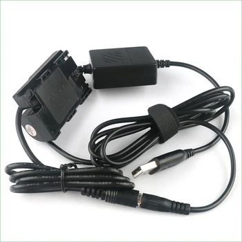 LP-E6 E6N ACK-E6 DR-E6 Dummy Batteri&DC Power Bank USB-Kabel til Canon EOS 6D 7D SV 7D 60D 60Da 70D 80D 90D 6D Mark II