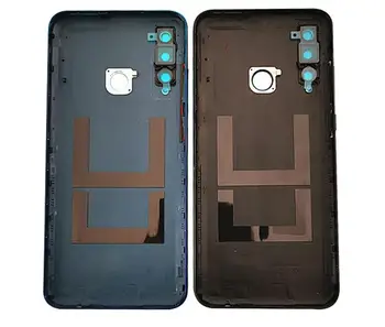 Batteri Back Cover Til Huawei S Smart 2019 Døren Sagen For HUAWEI S Smart 2019 Boliger Udskiftning + Kamera på Bagside Glas Linse Sag