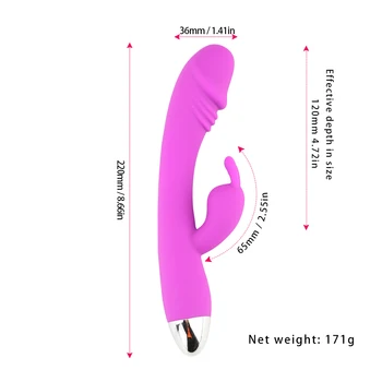 Ny Kanin Vibrator til kvinder 10 Speed Vibrationer dildo kvindelige Vibrator til klitoris stimulator G spot Sex butik, legetøj for voksne