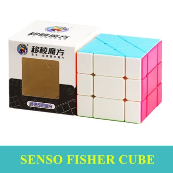 SENSO Vindmølle Magic Cube Shengshou Fisher Magic Cube 3x3 Puslespil Terning Stickerless