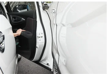 5M auto dele døren kant beskyttelse gummi ridsefast tætning form for Lexus LF-Gh SC IS250C HS SC430 LS600h