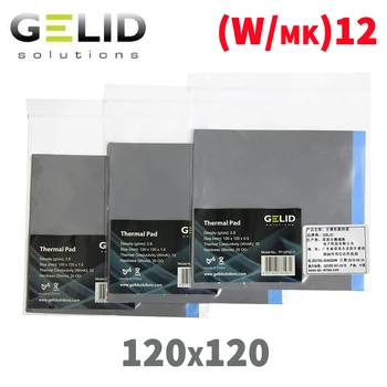 GELID TP-GP02 120x120x0.5 1.0 1.5 grafik processor køling radiator Ledende silikone pad Termisk Pad i høj kvalitet