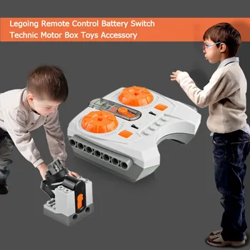 JOCESTYLE for Legoing fjernbetjeningens Batteri Skifte Teknik Motor Max Kids Legetøj Tilbehør Elektrisk byggesten RC Tilbehør