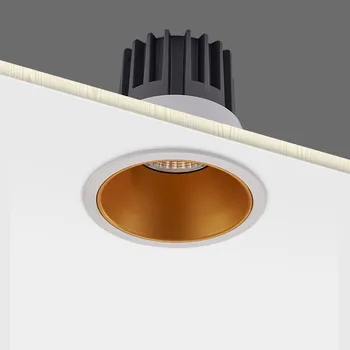 Dæmpbar COB LED Downlights 7W 9W 12W 15W LED Forsænket Loft Spot Lys Varm Hvid Natur Hvid Kold Hvid 220V AC 110V
