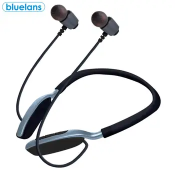 NY Bluetooth-5.0 Stereo High Fidelity Lavt Strømforbrug Støtte TF Kort Sport In-Ear Hængende Hals Øretelefon
