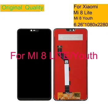 10stk/masse Til Xiaomi Mi-8 Mi8 Lite Unge LCD-Skærm Touch screen Digitizer Panel Pantalla overvåge Mi 8X LCD-Samling
