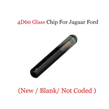 Bil-tasten Transponder Chip-4D60 glas Til Ford Fiesta Focus Ka Mondeo Jaguar (Nye / Tomt / Ikke Kodet)