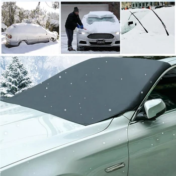 Forruden Sneen Dækker Isen Fjernelse Visker Visir Protector Alle Vejr Vinter Sommer Auto solsejl til Bil