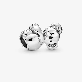 I 2020 925 Sterling Sølv Koala Charm i Sterling Sølv passer Oprindelige Pandora Armbånd Smykker Kvinder Gave