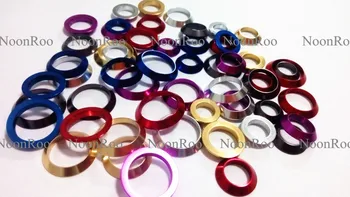 Dekorativ ring Trim ring til fiskestang / - vikling check DIY fiskestang aluminium del Reparation komponenter bland størrelse