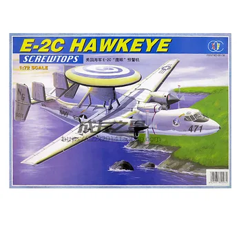 1: 72 OS E-2C Eagle Eye Tidlig Varsling Fly Samling Model DIY Militære Dreng Gave