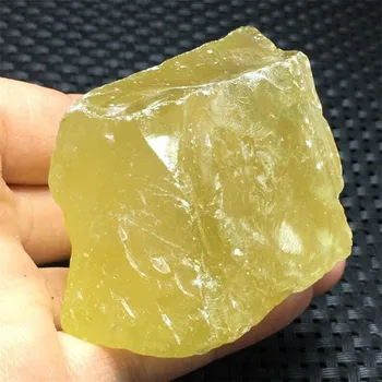 120g smuk og naturlig citrin hård sex mineral krystal prøve