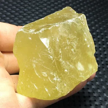 120g smuk og naturlig citrin hård sex mineral krystal prøve