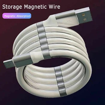 Tongdaytech Magnetiske Absorption Oplader Usb Type C Opladning Kabel-Magnet Mikro-Usb-Data-Oplader Til Samsung Smartphone Xiaomi