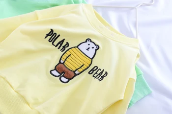 HYLKIDHUOSE 2020 Foråret Baby Drenge Tøj Sæt Barn Spædbarn Tøj Bære T-Shirt, Jeans, Casual Style Børn, Ferie, Tøj