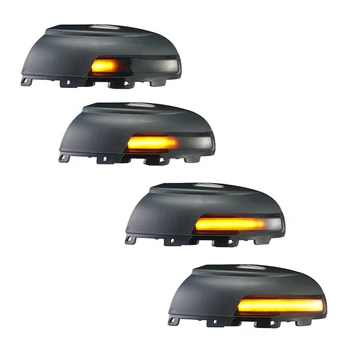 For Volkswagen Tiguan MK1 2008-2016 Dynamisk LED-blinklys Blinklys Lys 2stk Bil Pyt Lampe Side sidespejl Indikator