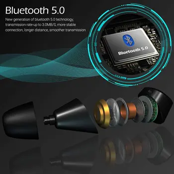 August EP800 TWS Bluetooth Hovedtelefon V5.0 Trådløse Støj Annullering Øretelefon med Mikrofon Håndfri Headset Øretelefoner til telefonen