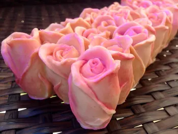 PRZY Steg Skimmel Toast Smuk Rose Flower Kage Dekoration Af Silicone Mould DIY Håndværk Forme Harpiks Ler Bagning Værktøjer Nr.l001