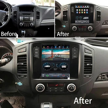 Bilen Multimedia-Afspiller, Stereoanlæg GPS-DVD-Radio-NAVI-Navigation Android-Skærmen for Mitsubushi Pajero S Shogun Montero V80 2006~2020