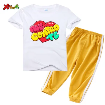 Baby Piger Tøj Sæt 2020 Sommer Pige Tøj Mig Sty Te T Shirt Børn, Der Passer Lort+Anti Myg Bukser Casual Børn Kostume