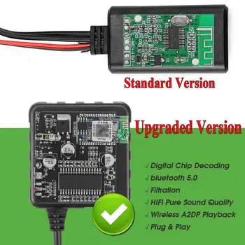 Biurlink Bil AUX-in, USB-Switch Panel Audio MP3 Musik Adapter til AUX - /USB-Port Black 12Pin Port Til BMW X3 X5 Z4 E83 E85 E86 E39 E53