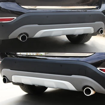 CARMANGO Bil Tilbehør Bageste Kofanger Montering Udskiftning Ramme udstødningsrøret Påmontering Body Kits Dele til BMW X1 F48 2016-2019