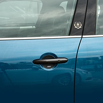 Carbon Fiber Bilens dørhåndtag Bunden Klistermærke Til BMW MINI Cooper S Bil Håndled Beskyttende Film F54 F55 F56 F60 R55 R56 R60