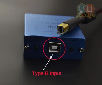 U25 HiFi-A-B USB-Kabel, Sort / Canare L-4E6S Audio-kabel W/ Dobbelt Magnetisk ring til DAC Forstærker