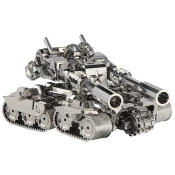 Apocalypse Tank Sjove 3d-Metal Diy Miniature Model Kits Puslespil Legetøj, som Børn Dreng Splejsning Hobby Bygning